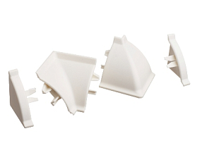 К-т фасонных частей к плинтусу-113 белый-91115 (13551361024)