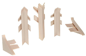 К-т фасонных частей к плинтусу Перфетто-лайн бежевый-94129 (12197251012)