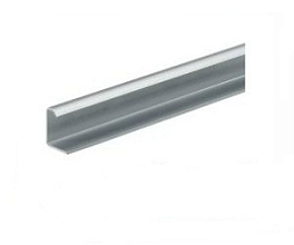 Концевой профиль шкафа для TopLine M, передняя дверь, длина 2500 мм, сталь