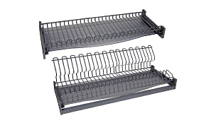 Сушка из плоского прутка в нанопокрытии, 2 поддона, 700мм, графит