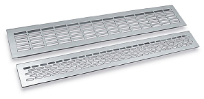 Решетка вентиляционная 480х80мм., серый