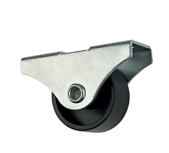 Опора колесная d=25мм, без тормоза, с площадкой/120