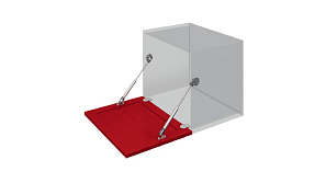 Секретный газовый лифт GL103GR/50/3