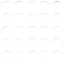 Заглушка самоклеящаяся d-20мм, платиновый белый