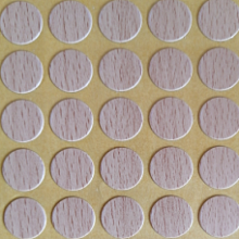 Заглушка самоклеящаяся d=13, бук светлый