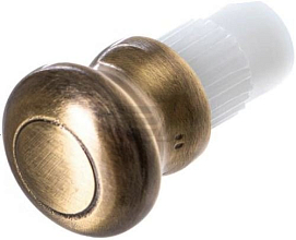 Заглушка для рейлинга "РЕТРО", бронза