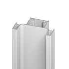 Вертикальный профиль GOLA BALANCE 2900мм, сатиновый хром (симметричный)