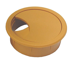 Заглушка для компьютерного стола (16 мм) бежевый
