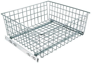 Корзина сотовая 585*485*200мм хром