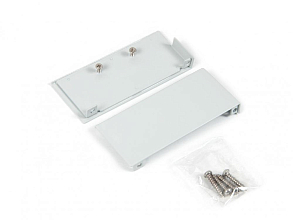 Держатель передней стенки СТАРТ стандартного внутреннего ящика с прямыми боковинами, цвет серый, комплект