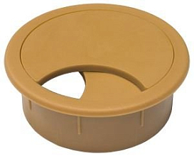 Заглушка для компьютерного стола (16 мм) ольха