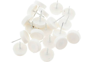 Подпятник на гвозде/1000 белый