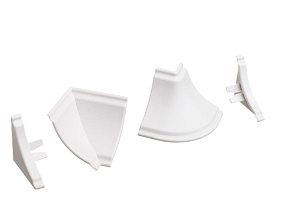 К-т фасонных частей к плинтусу-116 серый-98102 (12053281001)