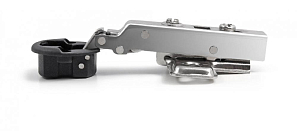 Петля мини с доводчиком накладная для стеклянных дверей H504, BOYARD