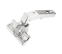 S-Type i3 TITUS Петля с доводчиком Glissando для фальшпанелей (90гр) 110/48/18 мм