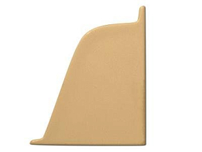 Заглушка правая к плинтусу-118 бежевый-94120 (12522691007)