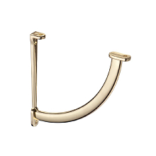 Кронштейн полки, 175х17х185мм, золото