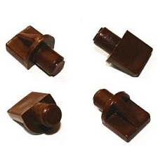 Полкодержатель коричневый