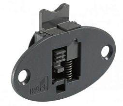 Верхний направляющий элемент с фиксатором SlideLine 55 Plus, пластмасса, серый