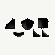 К-т фасонных частей к плинтусу Generics черный-98104 (13894371001)