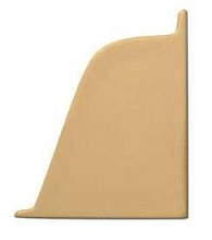 Заглушка правая к плинтусу-118 беж/ольха-94127 (12522691009)