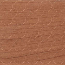 Заглушка самоклеящаяся d-14мм, вишня