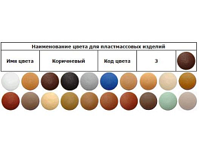 Заглушка для технических отверстий d=8мм, коричневый