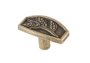 Ручка -кнопка RK-055 ОАВ, оксидированная бронза