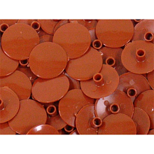 Заглушка минификс эксцентриковой стяжки терракотовый