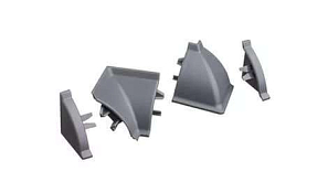 Заглушка универсальная к плинтусу-116 серая-98170  (12682911053)