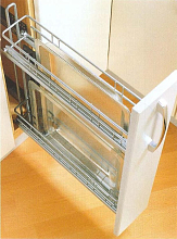 Вставка в корзину Cargo IQ plus шириной 200 мм, прозрачная, пластмасса