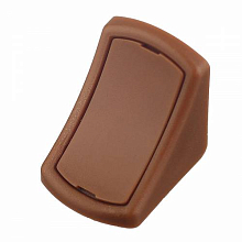 Уголок-стяжка пластмассовый на 2шурупа 1003, св-кор (725)