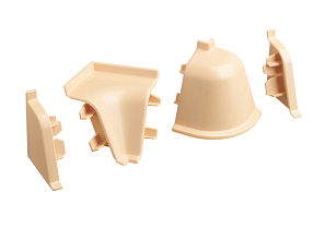 К-т фасонных частей к плинтусу-118 песчаный-94126 (12297251021)