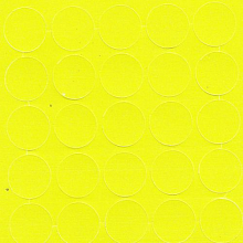 Заглушка самоклеящаяся d-20мм, желтый