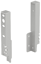 Комплект соединителей задней стенки arcitech, h 218, цвет серебристый