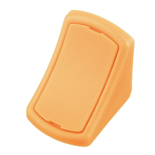 Уголок-стяжка пластмассовый на 2шурупа 1003, груша (770)