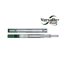 Направляющие шариковые, GTV Versalite Plus полного выдвижения с доводчиком h=45мм, 550мм/15