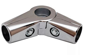 GP 15 (R-43) Соединитель 3-х труб угловой хром