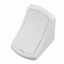 Уголок-стяжка пластмассовый на 2шурупа 1003, бел (680)