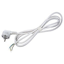 Шнур 5м с вилкой (ШВВП-ВП 2*0,5 длина 5м) белый