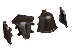 Заглушка правая к плинтусу-118 шоколад-73135  (12522691-116)