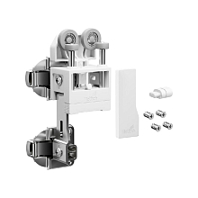 Wing line L, Комплект фурнитуры, вариант light, без самозакрывания, L, цвет белый