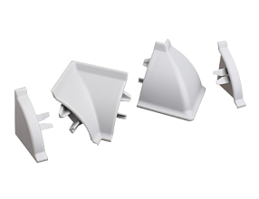 К-т фасонных частей к плинтусу-113 серый-98170 (13551361015)