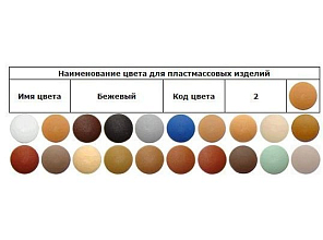 Заглушка винта под шестигранник светло-коричневый