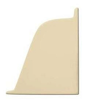 Заглушка правая к плинтусу-118 слоновая кость-92107 (252269-102)