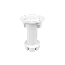 Опора ПП 100мм, белая, 3 части Эконом